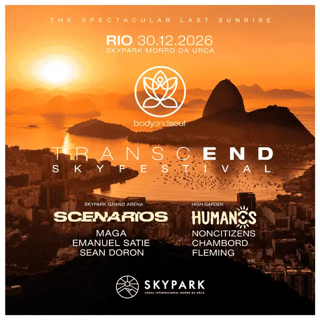 BODY & SOUL TRANSCEND 2026 | SKYPARK MORRO DA URCA