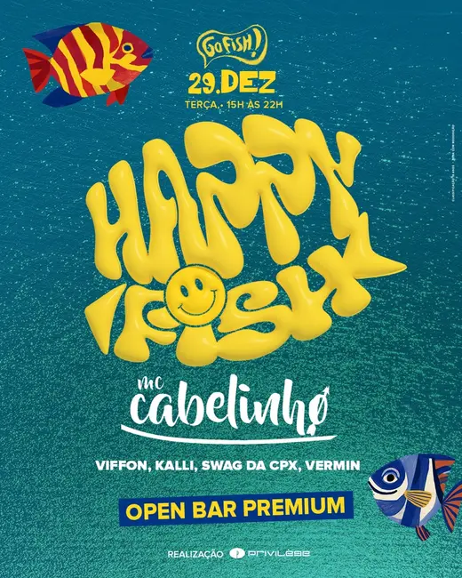 HAPPY FISH · MC CABELINHO