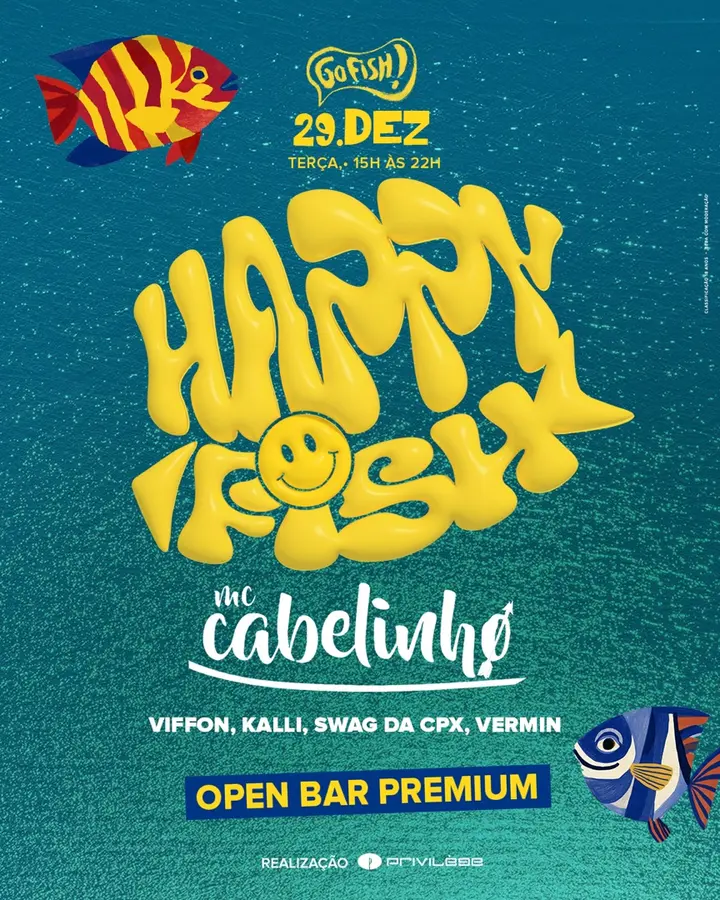 HAPPY FISH · MC CABELINHO | FISHBONE BÚZIOS