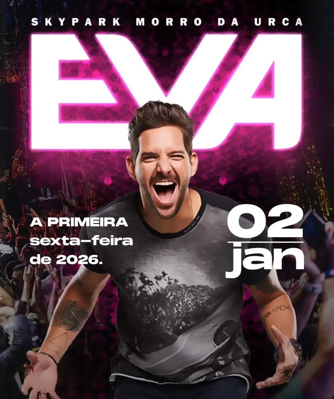 BELEZA RARA NAS ALTURAS 2026 | BANDA EVA | MORRO DA URCA