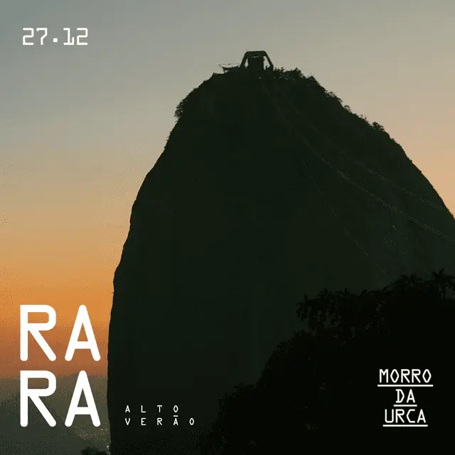 RARA ALTO VERÃO 2026 | SKYPARK MORRO DA URCA
