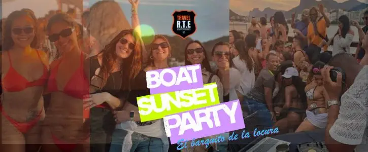 EL BARQUITO DE LA LOCURA | SUNSET | R.T.E TRAVEL