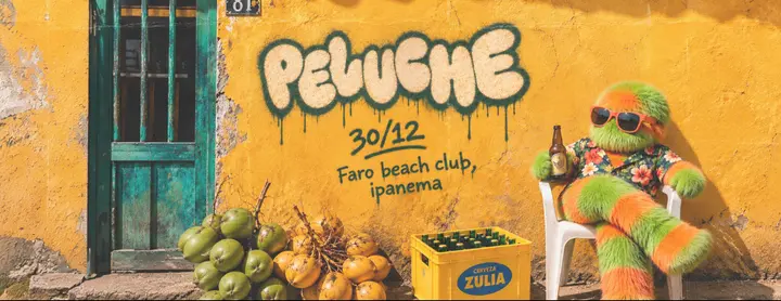 PELUCHE RÍO DE JANEIRO | FARO BEACH CLUB