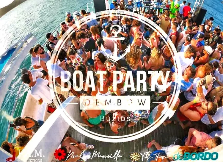 BOAT PARTY DEMBOW BUZIOS | CATAMARAN