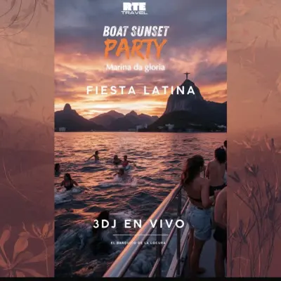 FIESTA EN BARCO SUNSET | RTE